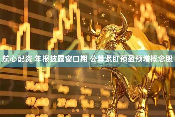 航心配资 年报披露窗口期 公募紧盯预盈预增概念股